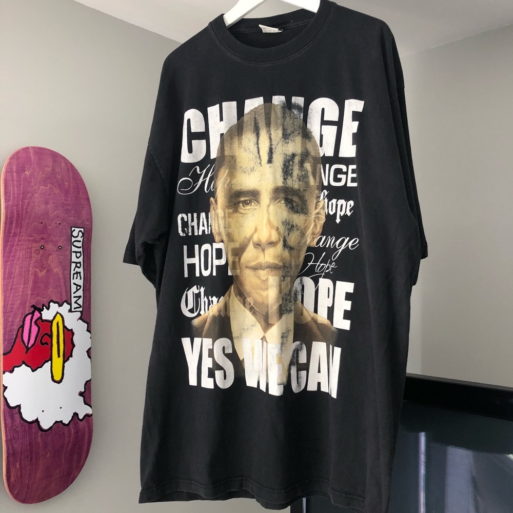 Vintage Barack Obama Presidential Change T-Shirt